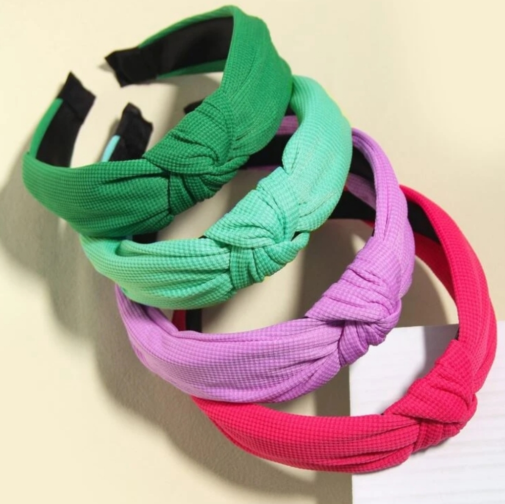 4pcs Knot Design Headband Accessory